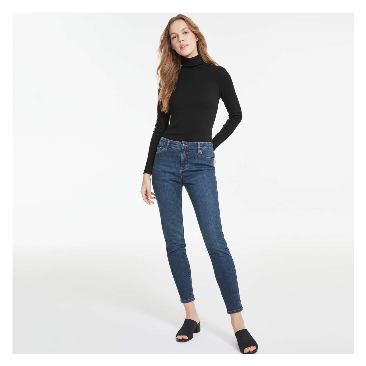 Mid rise hot sale skinny jean